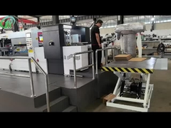 सेमी ऑटो 1060 घुमावदार कार्टन मरने काटने की मशीन प्लेटों पंचिंग creasing उभरा