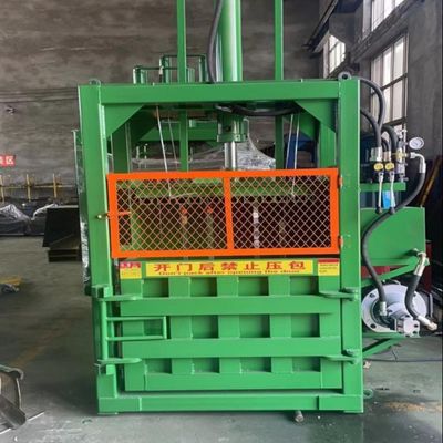 गुणवत्ता  Single Cylinder Waste Paper Baler Packer Wrapping Machine ISO CE कारखाना