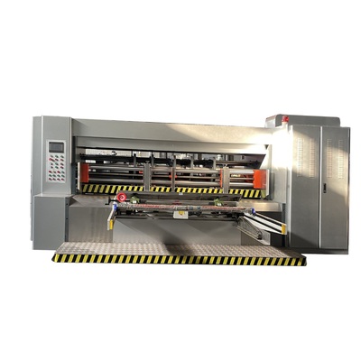 गुणवत्ता  High Speed Rotary Slotting Machine For Corrugated Cardboard Carton कारखाना