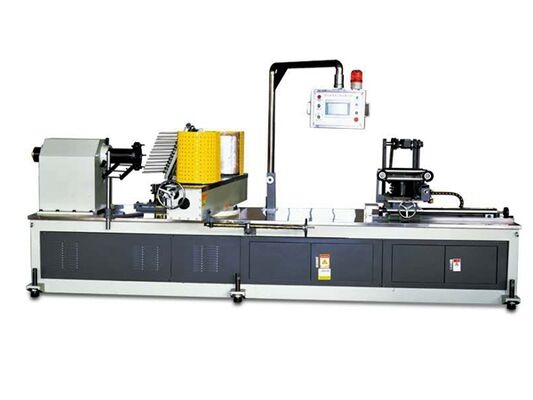 गुणवत्ता  TS-100-2 Digital Control Automatic Paper Tube Machine with Two Head Single Blade for Industrial Paper Core Production कारखाना