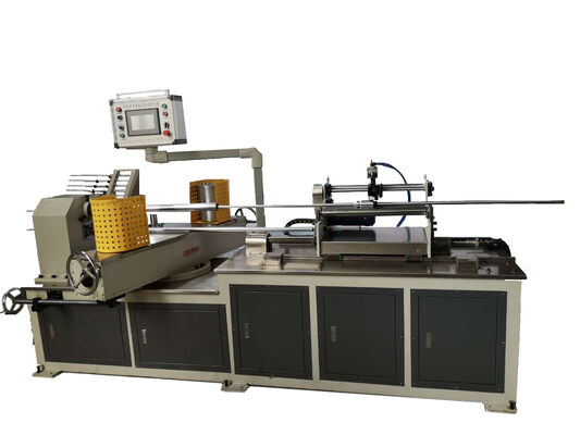 गुणवत्ता  TS-100-2 Digital Control Automatic Two Head Multi Blade Paper Tube Making Machine for Industrial Paper Tubes कारखाना