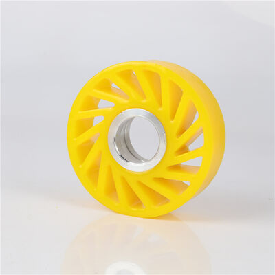गुणवत्ता  Custom Polyurethane Sun Wheel for Corrugated Box Machinery with High Wear Resistance and Reduced Flute Deformation कारखाना