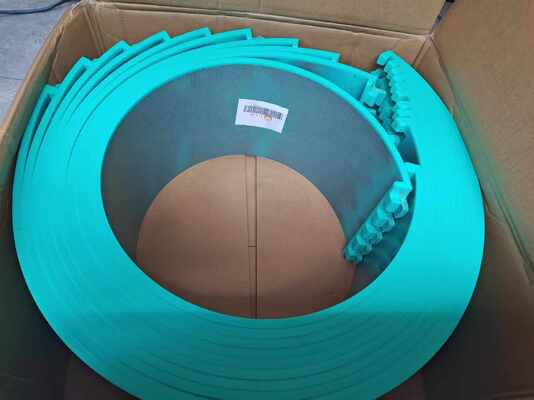 गुणवत्ता  Heat Wear Resistant Polyurethane PU Anvil Cover with Minimal Die-Cutting Pressure and Inner Steel Plate Structure for Rotary Die Cut कारखाना