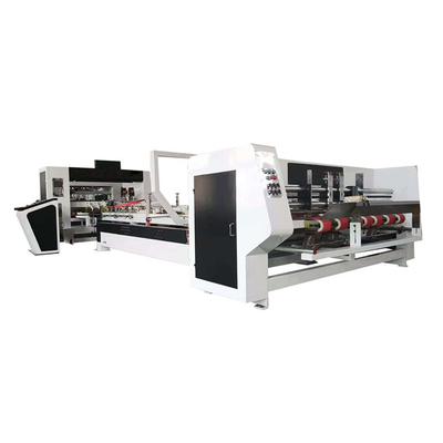गुणवत्ता  2800 Touch Screen Carton Box Folder Gluer Machine Corrugated Cardboard Making कारखाना