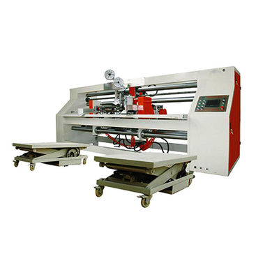 गुणवत्ता  Semi Automatic 2600mm Double Servo Drive Carton Box Stitching Machine Corrugated Box Stitcher कारखाना