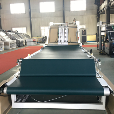 0-100 पीस/मिनट पूर्ण स्वचालित बांसुरी लैमिनेटिंग मशीन 10kw HL1450