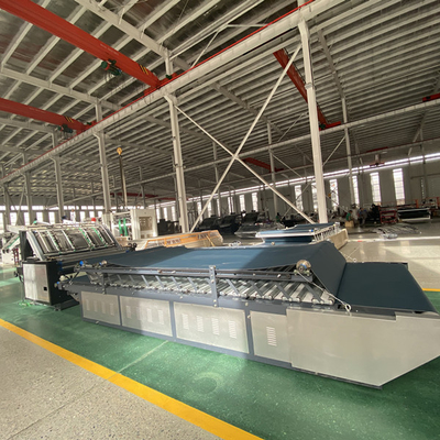 800 मिमी नालीदार शीट चिपकाने वाली ग्लूइंग मशीन 380V/50Hz 20Kw