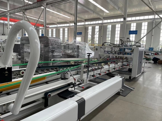 2800 मॉडल 130 मी / मिनट स्वचालित फोल्ड ग्लूअर मशीन 220V 380V 440V