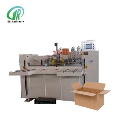 कार्डबोर्ड स्टेपलिंग के लिए 380V 50HZ कार्टन बॉक्स सिलाई मशीन स्टेपलर: