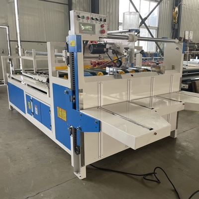 220V / 380V नालीदार कार्टन फ़ोल्डर ग्लूअर मशीन 7.5KW बिजली की खपत 7000 * 3000 * 2000 मिमी आयाम
