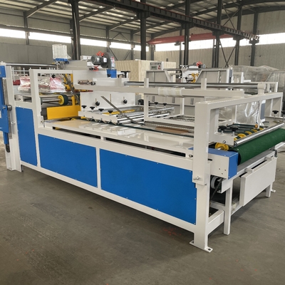 220V / 380V नालीदार कार्टन फ़ोल्डर ग्लूअर मशीन 7.5KW बिजली की खपत 7000 * 3000 * 2000 मिमी आयाम