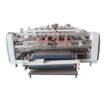 अर्ध-स्वचालित डबल-पीस घुमावदार बॉक्स फोल्डर ग्लूयर 220v
