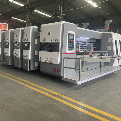 सटीक मुद्रण रोटरी बॉक्स बनाने की मशीन सिलेंडर सतह उपचार पूर्ण स्वचालित