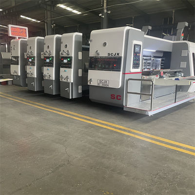 फ्लेक्सो प्रिंटिंग स्लॉटिंग डाई कटिंग मशीन फॉर कार्टन बॉक्स