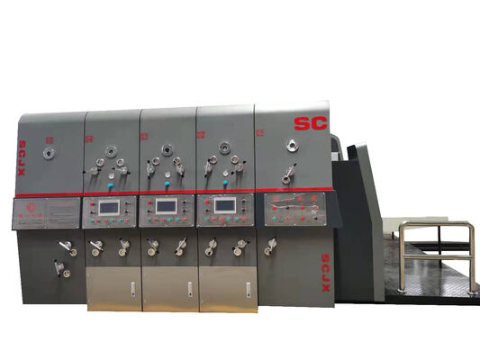380V 50HZ घुमावदार बॉक्स प्रिंटिंग मशीन