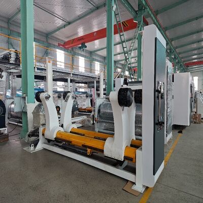 आर्थिक गति 180200mmin हवा के दबाव के साथ घुमावदार कार्डबोर्ड उत्पादन लाइन 05 ₹ 06Mpa तापमान आवश्यकताएं 160C से 180C पैकेजिंग सामग्री उत्पादन सुनिश्चित करना