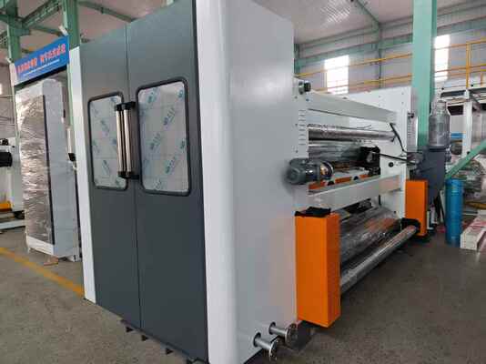 SF-30 Cassette Single Facer Machine 2200mm Width Steam Heating Suction Type for Corrugated Cardboard Production