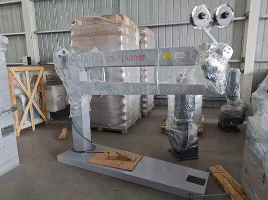 मैनुअल कार्टन बॉक्स सिलाई मशीन DZX1800 स्थिर घूर्णन संचालन और 250/मिनट स्टैपिंग गति पर बेहतर पैकेजिंग आउटपुट प्रदर्शन के साथ