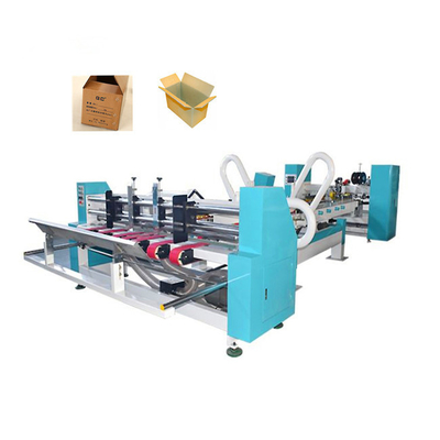 SC2600 वैक्यूम स्वचालित फ़ोल्डर Gluer स्टिचर नालीदार बॉक्स पैकिंग मशीन